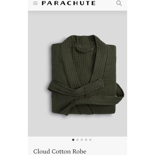 Cloud Cotton Robe (Evergreen) – Parachute Home