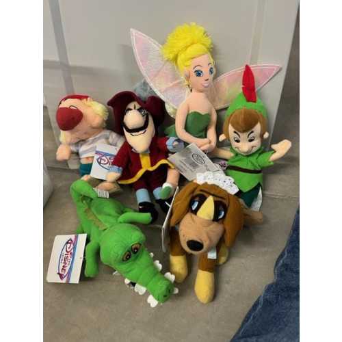 Vintage Peter Pan Disney Bean Bag Plush,New with tags in pristine condition, Comes from a smoke free home and stored in plastic bins.