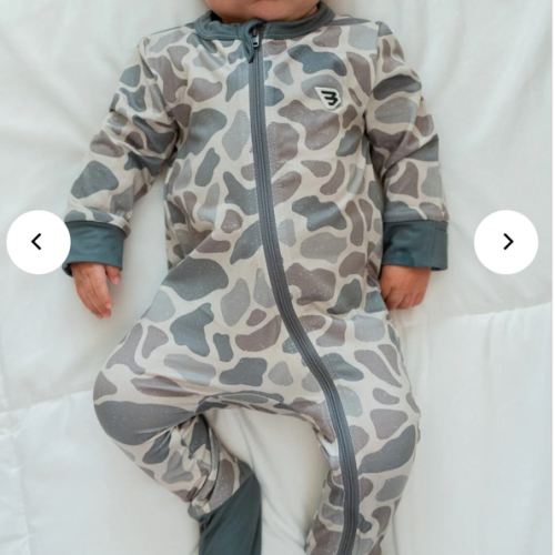 Baby Zip Up - Classic Deer Camo