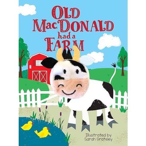 Old MacDonald Had a Farm - Finger Puppet Book - Novelty Book - Children's Board Book - Interactive Fun Child's Book (Finger Puppet Storybooks for Babies & Toddlers) Board book – August 24, 2020
