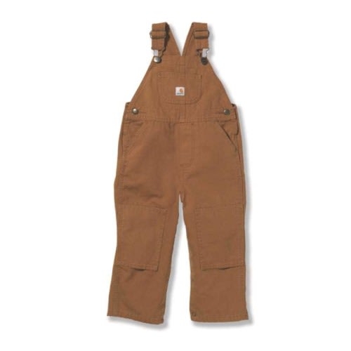 3M Kids' Canvas Bib Overall Flannel-Lined (Infant/Toddler) | Kid's Best Sellers | Carhartt