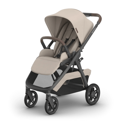 UPPAbaby Kona Stroller James - Black | Carbon Frame | Black Leather