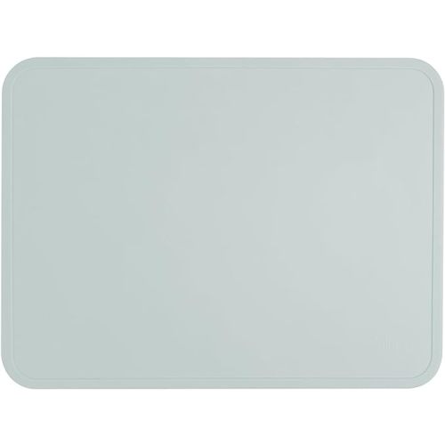Simple Modern Silicone Placemat for Baby, Toddlers, Kids | Non-Slip Baby Eating Table Food Mat for Restaurants and Dining Table | Piper Collection | Sea Glass Sage - Silicone Baby Placemat