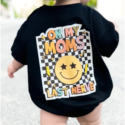 “Last Nerve” Bubble Romper (MTO) – Little Honey's