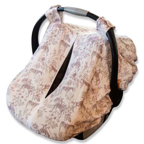 Western Daydream Rose Muslin Car Seat Cover – Cowkid Clothing Company