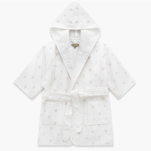 Ditsy Floral Bathrobe - Pink
