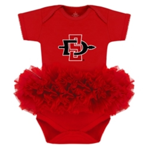 Shop Aztecs - Infant Tutu Bodysuit With Screen Printed SD Interlock