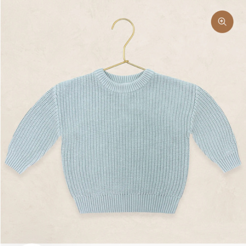 Knit Chunky Sweater - Steele