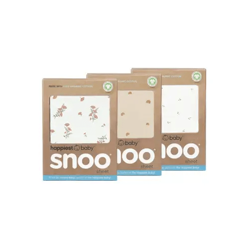 100% Organic Cotton Baby Bassinet Sheets for SNOO