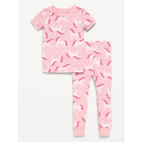 Unisex Snug-Fit Printed Pajama Set for Toddler & Baby