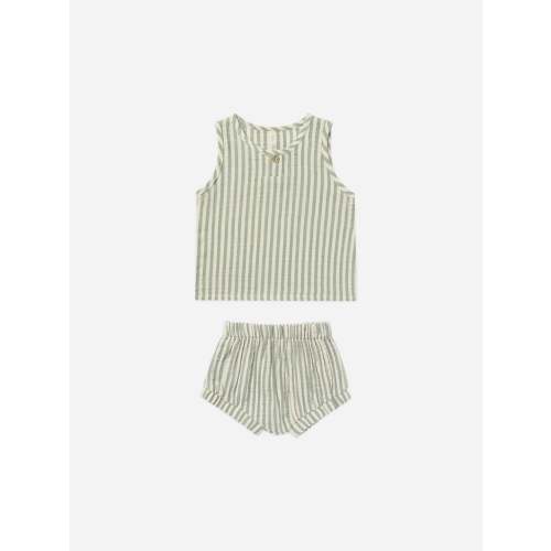 Baby Tank Set || Summer Stripe