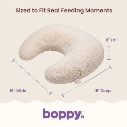 Boppy Luxe Nursing Pillow - Oat Boucle