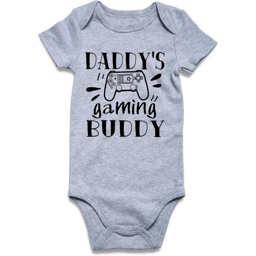 Baby Boys Girls Bodysuit Infant Funny Outfit Newborn Short Sleeve Romper Clothes Baby Jumpsuit 0-12 Months