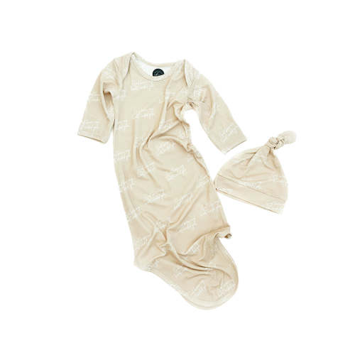 God Knew My Heart Needed You Bamboo Gown & Matching Beanie – OUR HOUSE ABOVE