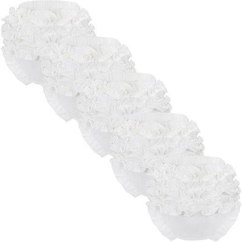 5 Pack Ruffle Diaper Cover - Baby Bloomers, Cute Cotton Baby Girl Shorts,Briefs- Panties for Toddler Girls