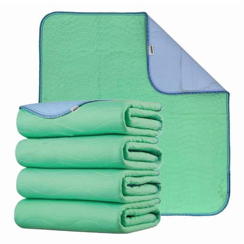 AMiNA Reusable and Washable Underpads for Adults, kids or pets - 34" x 52" (Pack of 2)