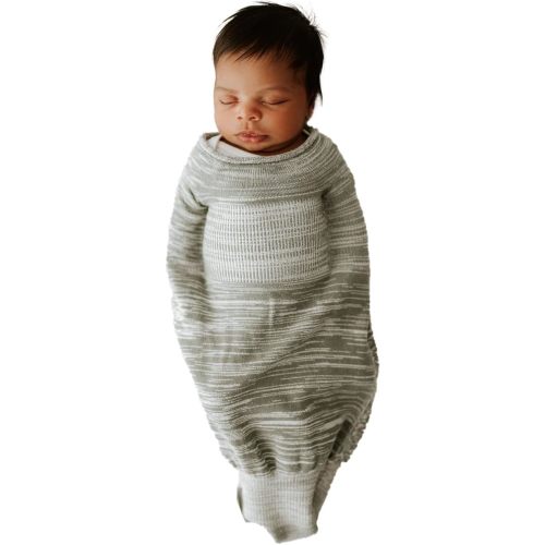 Swaddelini Swaddle Sleep Sack, Easy-to-Use Baby Sleep Sack, Helps Babies Sleep Longer, 0-3 Months, 6-12 Pounds, Grey