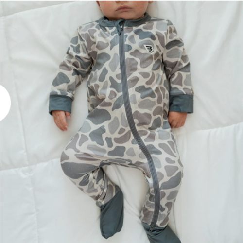 Baby Zip Up - Classic Deer Camo – BURLEBO