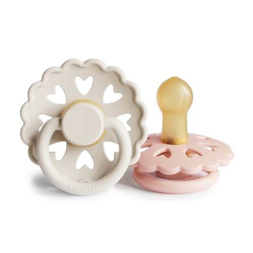 Mushie Frigg Fairytale Rubber Pacifier, 2-pack