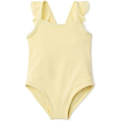 Amazon Essentials Baby Girls' One-Piece Frill Swimsuit