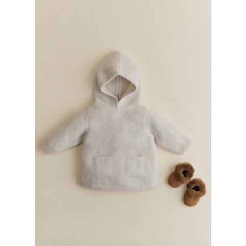 Ourson Knitted Coat - Natural