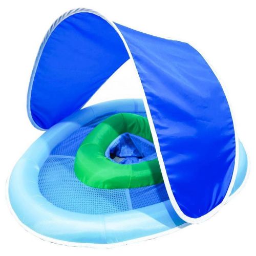 Sunny Days Baby Float - Dark Green/Periwinkle/Blue