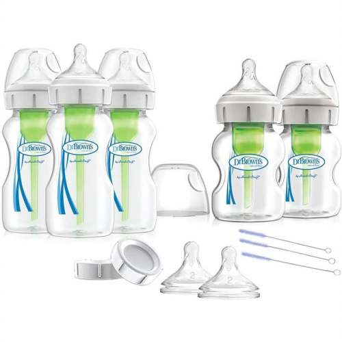 Dr. Brown's Options+ Newborn Wide-Neck Bottle Set