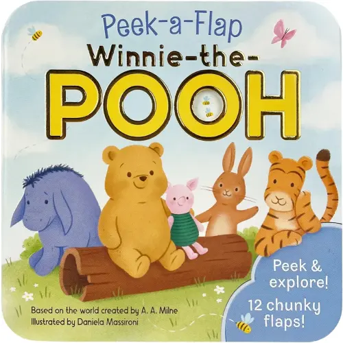Winnie-The-Pooh (Peek-A-Flap) - Children's Lift-a-Flap Board Book for Little Pooh Lovers