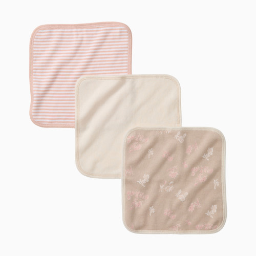 Burt's Bees Baby Organic Washcloths (3-Pack) - Whimsical Floral