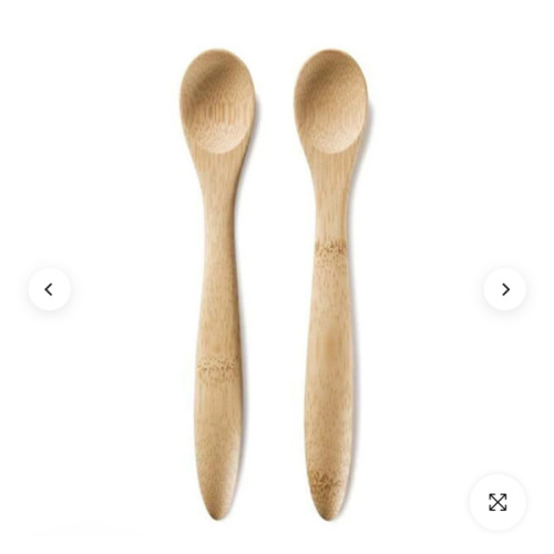 Organic Bamboo Baby Feeding Spoons