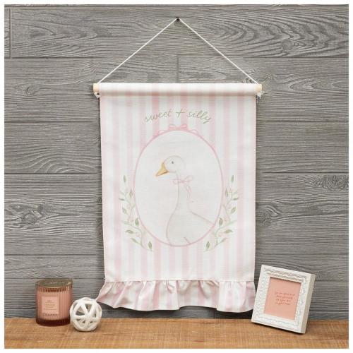 Sweet & Silly Goose Wall Banner