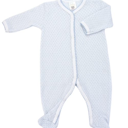 Paty Knit Solid Color Footie - PatyInc