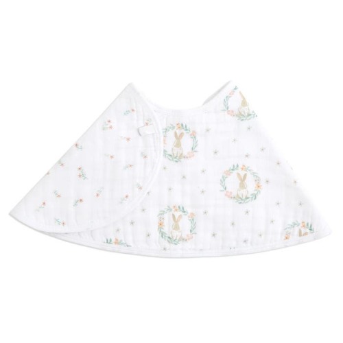 essentials cotton muslin burpy bib