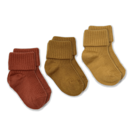 Wool Socks, Baby and Toddler, Terracotta