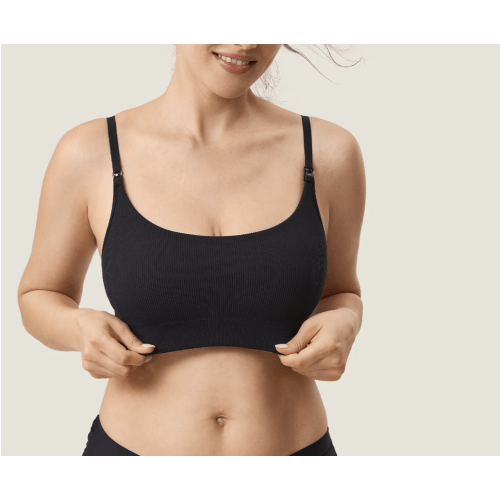 Ribbed Scoop Nursing Bralette