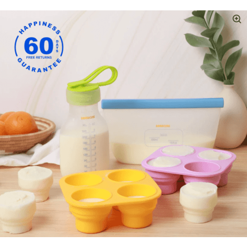 BoobCube "The First Drop Kit" Reusable Breastmilk Storage Solution