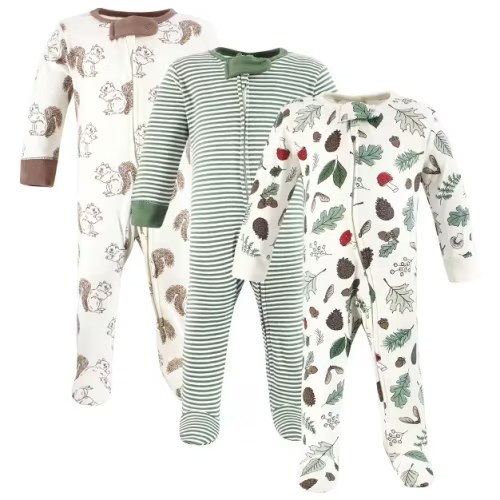 Touched by Nature Organic Cotton Sleep and Play, Forest Explorer, Newborn