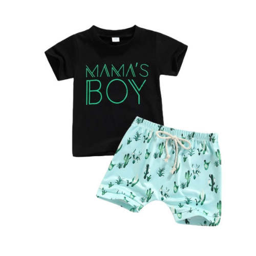 MAMA'S BOY Summer Outfit - Hazel & Bo