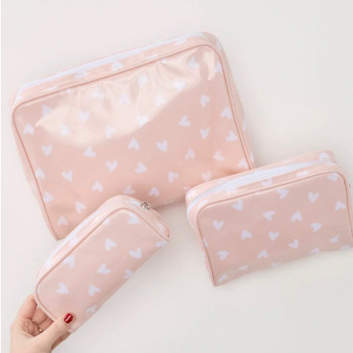 Patterned Toiletry Bag Trio (3 pieces)