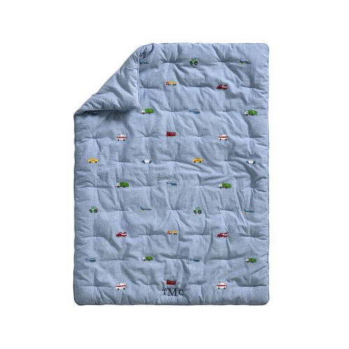 Trace Transportation Baby Quilt | Pottery Barn Kids