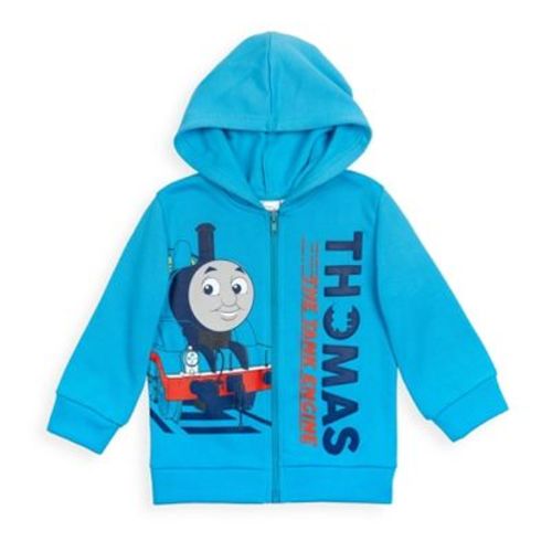 Thomas & Friends Tank Engine Toddler Boys Fleece Zip-Up Hoodie Thomas 3T