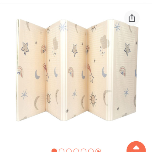 Reversible Floor Mat | Rainbows & Sky