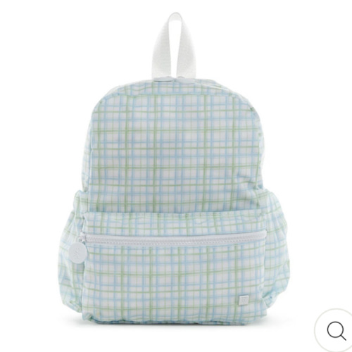 Mini Backer - Classic Plaid Green