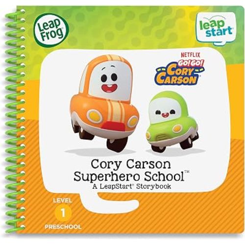 LeapFrog LeapStart Preschool (Level 1) Go! Go! Cory Carson Cory Carson Superhero School Activity Book (English Version)
