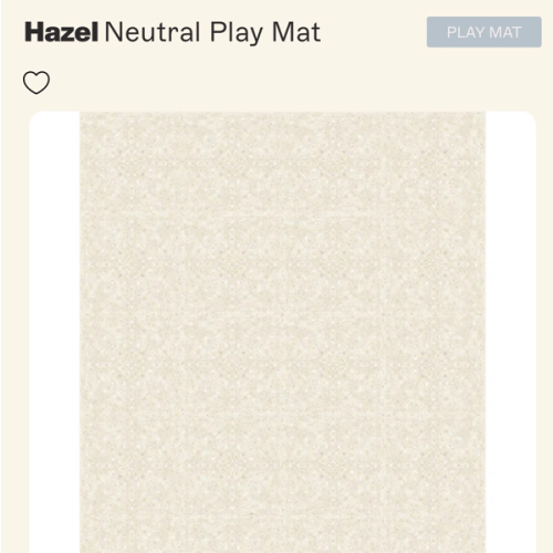 Hazel - Neutral Play Mat