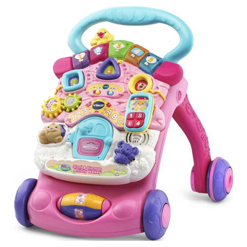 VTech® Stroll & Discover Activity Walker™ - Pink, Grow With Me Baby & Toddler Toy - English Version, 9-36 Months - Walmart.ca
