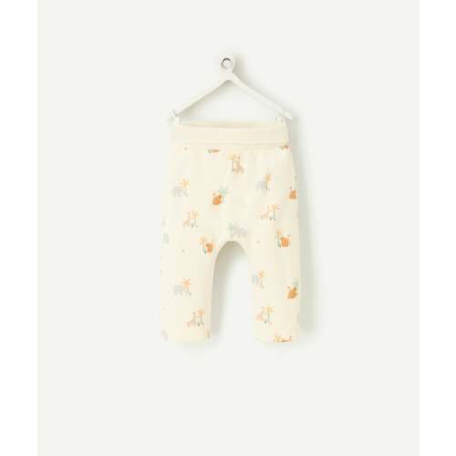 Pantalon sarouel pour naissance imprimé safari