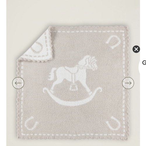 CozyChic® Scalloped Receiving Blanket
