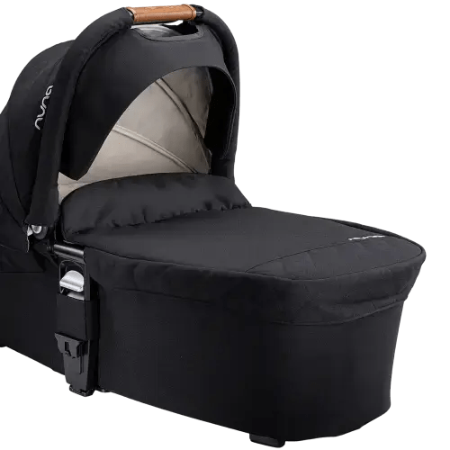 Nuna MIXX Series Bassinet - Caviar/Cognac