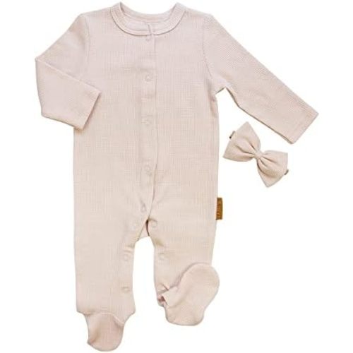 Lila & Jack Girls' Baby Jump Suit, Pajama Set